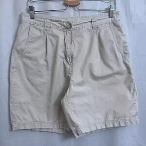 Woolrich 1316 Hiking Shorts Women's Size 12 Stone Tan 7 1/4" Inseam